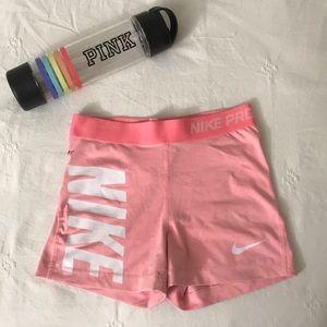 Nike pro dri-fit spandex shorts